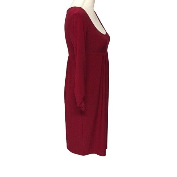 Norma Kamali Dress Womens S Used Red Stretch Excellent Used Condition - Picture 6 of 15